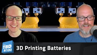 100: Charged Printing - 3D Printed Solid State Batteries