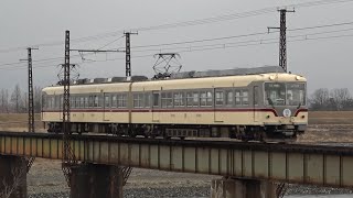 特急うなづき 富山地方鉄道14760形　越中三郷～越中荏原(常願寺川)