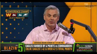 THE HERD | Colin Cowherd CONFIDENT, Philadelphia Eagles Will EASILY WIN And Reach Super Bowl | NFL