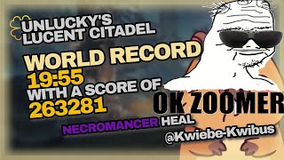 ZOOMER EDITION (ESO U44) Lucent Citadel World Record [19:55 263281] ft. Unlucky. Necromancer Heal