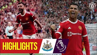 Manchester United 4-1 Newcastle | Ronaldo strikes as United hit Newcastle for four | Highlights