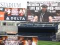 Yuri Foreman and Miguel Cotto in Yankee Stadium