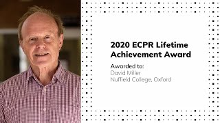 2020 ECPR Lifetime Achievement Award