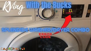 Splendide Washer error code CL, how to fix.