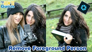 This is AI Magic - Photoshop Elements Remove Person with Dall-E