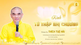 Kinh Tứ Thập Nhị Chương 4 - TT. Thích Tuệ Hải - Chùa Long Hương