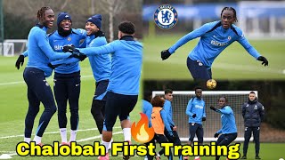 HIGH SPIRITS!🔥Trevoh Chalobah STORMS Cobham for First Training at Chelsea | Maresca Impressed