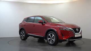 Stunning Qashqai 1.3 MH DIG-T N-Connecta in Fuji Sunset Red Premium Metallic with Accessory Upgrades