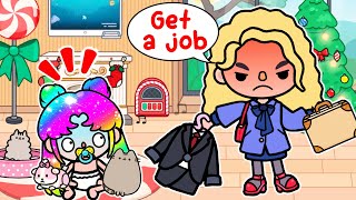 My Mother Forced Me To Live Like An Adult 👶❌👩✅  | Toca Life World | Toca Boca