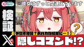 【おバカ検証】だるま出現⁉Xに隠しコマンドがあるらしい。みんなもやってみてね。【#カニ大量発生中 #新人vtuber 】