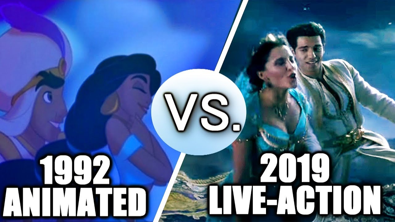 Aladdin 1992 Vs 2019 Song Comparison