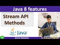 Stream Api method use | java 8 features