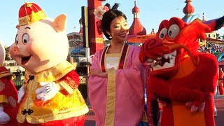 Mulan's Lunar New Year Procession 2019 at Disney California Adventure