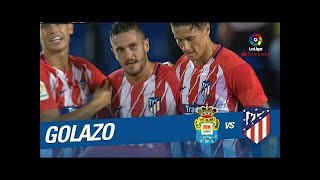 Golazo de Koke (1-4) UD Las Palmas vs Atlético de Madrid