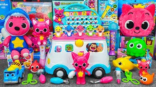 117 Minutes PINKFONG Collection Unboxing - Satisfying Unboxing (ASMR)