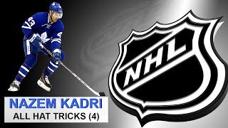 All 4 Hat Tricks by Nazem Kadri