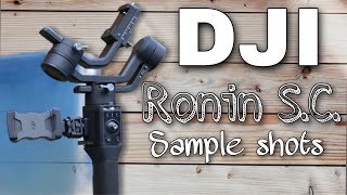 DJI RONIN SC I Sample Shots