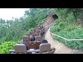 4k high speed big grizzly coaster ride hong kong disneyland