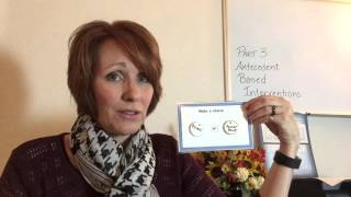 Antecedent Based Interventions