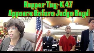 Rapper Taymor Mcintyre aka Tay-K 47 Back in Court: Judge Boyd FED UP With Delays in Murder Case!