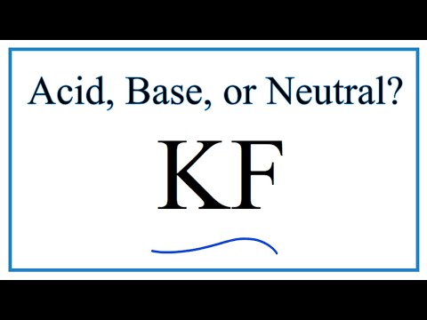 Is KF an acid?