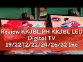 Review KKJBL.PH KKJBL LED Digital TV 19/22T2/22/24/26/32 Inch+Smart TV BOX& Free Wall Bracket with