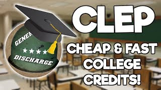 GET YOUR COLLEGE DEGREE CHEAP AND FAST WITH CLEP (FREE FOR MILITARY!)