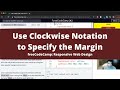 Use Clockwise Notation to Specify the Margin of an Element (Basic CSS) freeCodeCamp tutorial