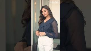 Losliya cute Photoshoot video 😍💙 Poovey Kaadhal pookum Poovey 💙