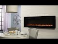 dimplex sierra series wall built in linear fireplace sil72 sil60 sil48