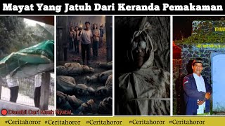 Mayat Yang Jatuh Dari Keranda Saat Pemakaman,Menjadi Hantu Pocong Gentayangan Di Desa Dasah