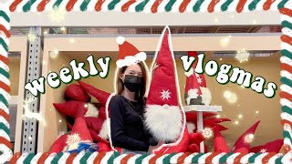 迟来的VLOGMAS🎄逛IKEA圣诞装饰、带Coffee回娘家 🐱 | Sylvia Cing