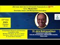 OREF on OrthoTV– TOPIC : Nonunion (Concepts, Cases, and Management Principles)- Dr John Mukhopadhaya