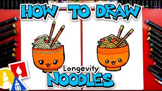 How To Draw Longevity Noodles