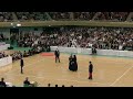 2015.11.03　第63回全日本剣道選手権大会　準決勝１　西村（熊本）－梅ケ谷（福岡）