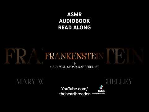 Immerse Yourself in the World of Frankenstein with English ASMR Audiobook Practice