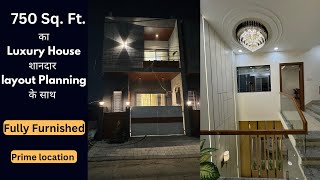 VN108 | 3 BHK Ultra Luxury Fully Furnished Villa with Modern Architectural Design For Sell In Indore