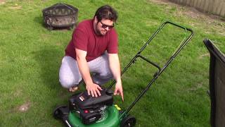 Unboxing/Review Of The 150cc Certified Canadian Tire Lawnmower