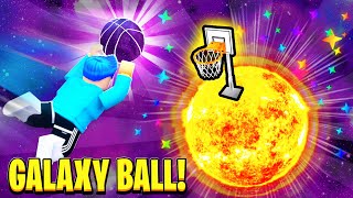 I Bought THE GALAXY BALL In Dunking Simulator And DID ABSOLUTELY INSANE DUNKS! (Roblox)