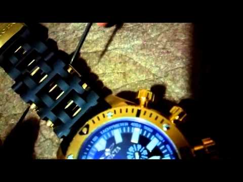 How to: Remove Link on INVICTA SEA SPIDER Watch How to: Remove Link on INVICTA SEA SPIDER Watch