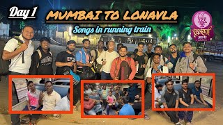 31$t Celebration In Lonavla🕛🤩  Mumbai to Lonavla Train Journey🔥 श्री सरस्वती ब्रास बँड वरळी कोळीवाडा