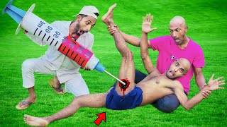 Must Watch New Funny Comedy Video 2023 Injection Funny Video Doctor Wala Cartoon E134 Fun Comedy Ltd