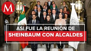 Alcaldes de CdMx acuden a reunión de cabildo con Claudia Sheinbaum