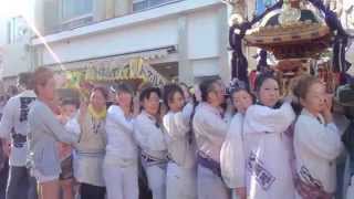 八重垣神社祇園祭'15 神輿連合渡御 田町 6-2