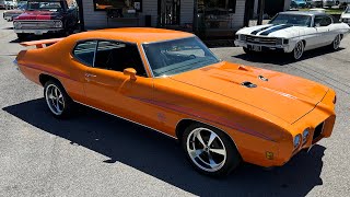 Test Drive 1970 Pontiac GTO V8 455 SOLD $34,900 Maple Motors #2582