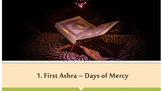 Dua for first Ashra of Ramadan/pehly Ashra rehmat /Arabic Urdu and English Translation