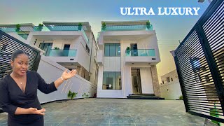 Inside ₦380 MILLION ($237K) Luxury Home with Cinema, Swimming pool & Rooftop Lounge in Lekki, Lagos.