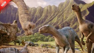 A Dinosaur Family Lived Happily But the end of the World forced them to Flee. in Hindi