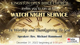 KOBC -  Watch Night Service - December 31, 2022