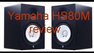 Yamaha HS80M Studio Monitor Review